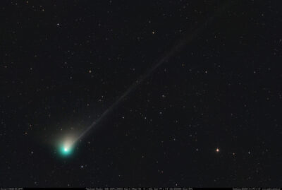 Mehr über den Artikel erfahren Komet C/2022 E3 ( ZTF) am 14.01.2022 bei 59% Mond