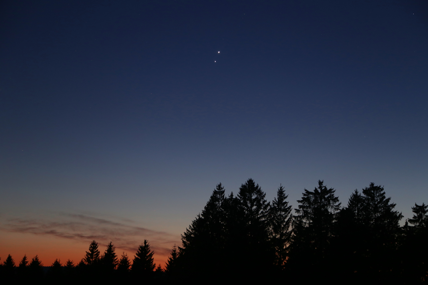 You are currently viewing Jupiter und Venus am Abendhimmel