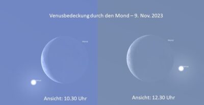 Read more about the article Livestream Venusbedeckung durch den Mond 9.11.2023