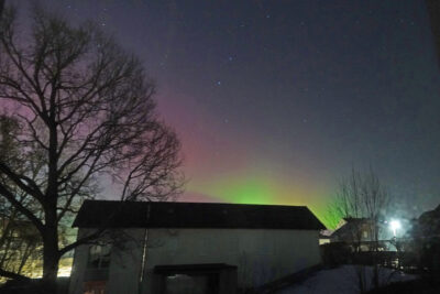 Mehr über den Artikel erfahren Polarlicht am 19.1.2026