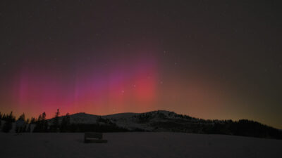 Mehr über den Artikel erfahren Polarlicht Postalm 2026.01.20 18:30 Uhr MEZ