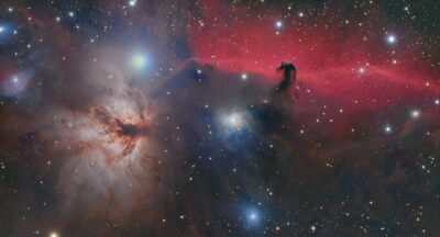 Mehr über den Artikel erfahren NGC 2024 Flame Nebula, NGC2023, IC 434, Horeshead Nebula