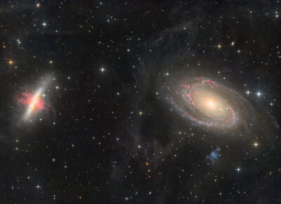 Mehr über den Artikel erfahren M81 & M82 – Zwei Galaxien im Großen Wagen