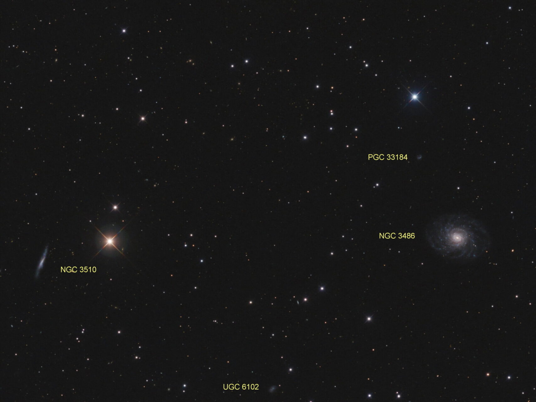 NGC 3486 und NGC 3510 (Objekte)