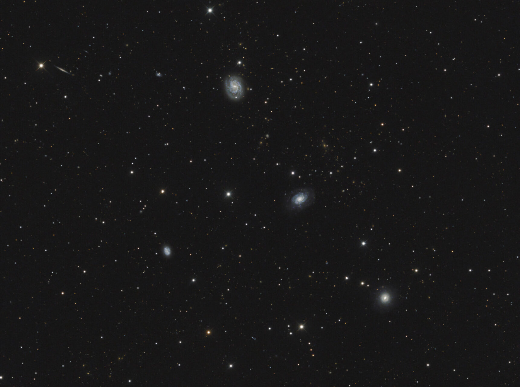 NGC 3681, NGC 3684, NGC 3686