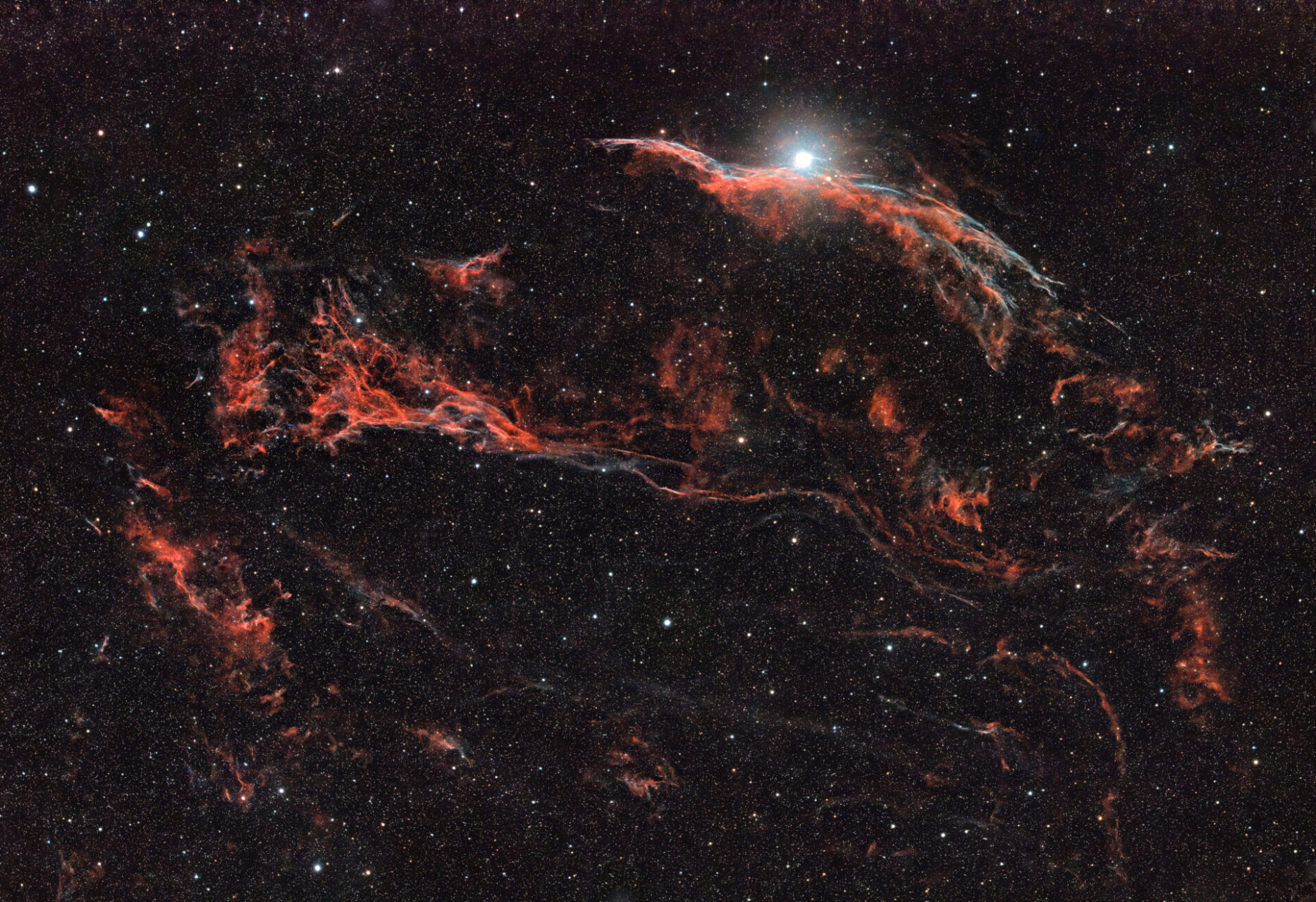 NGC 6960 und Pickering’s Triangle