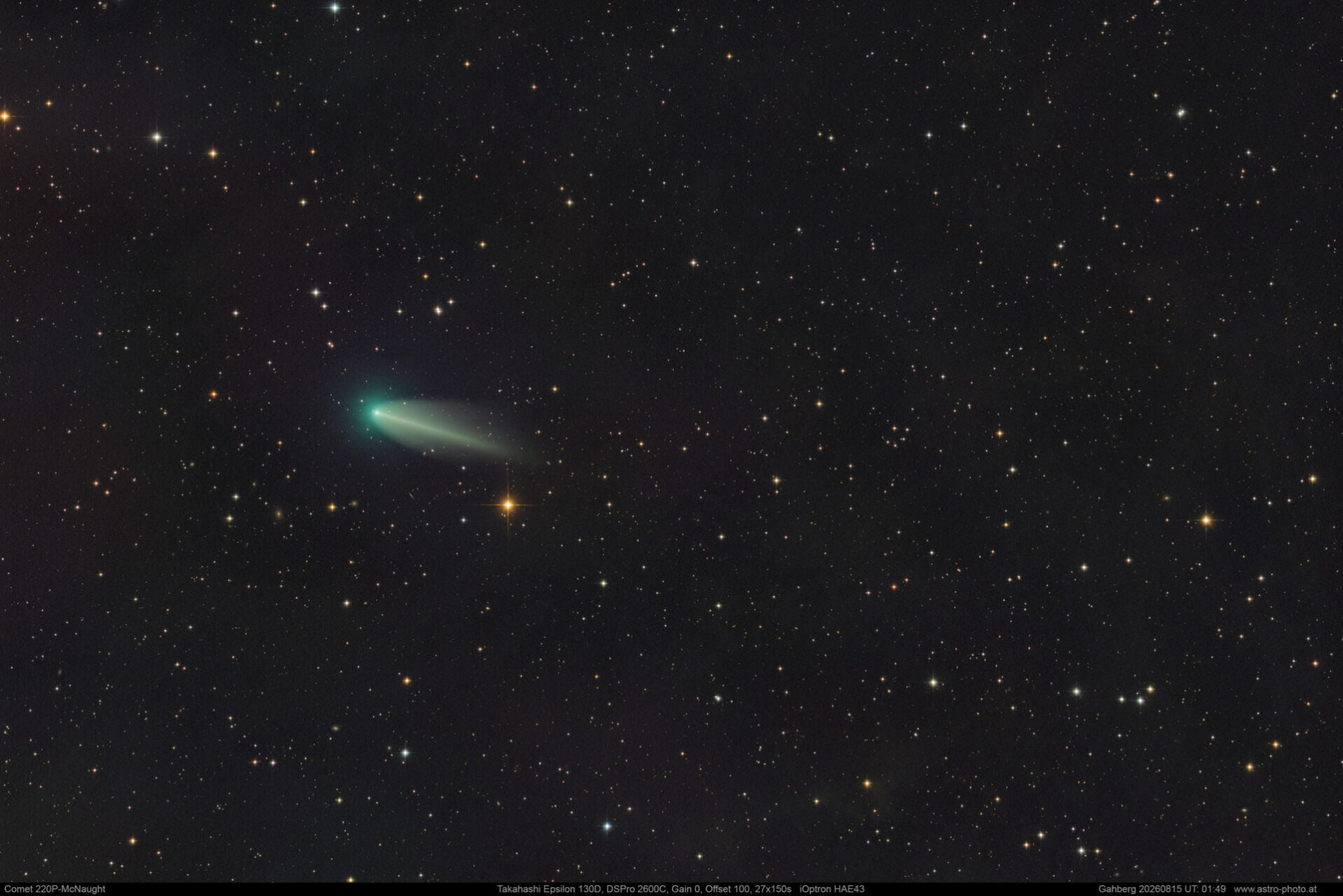 220P-McNaught mit 430mm Brennweite