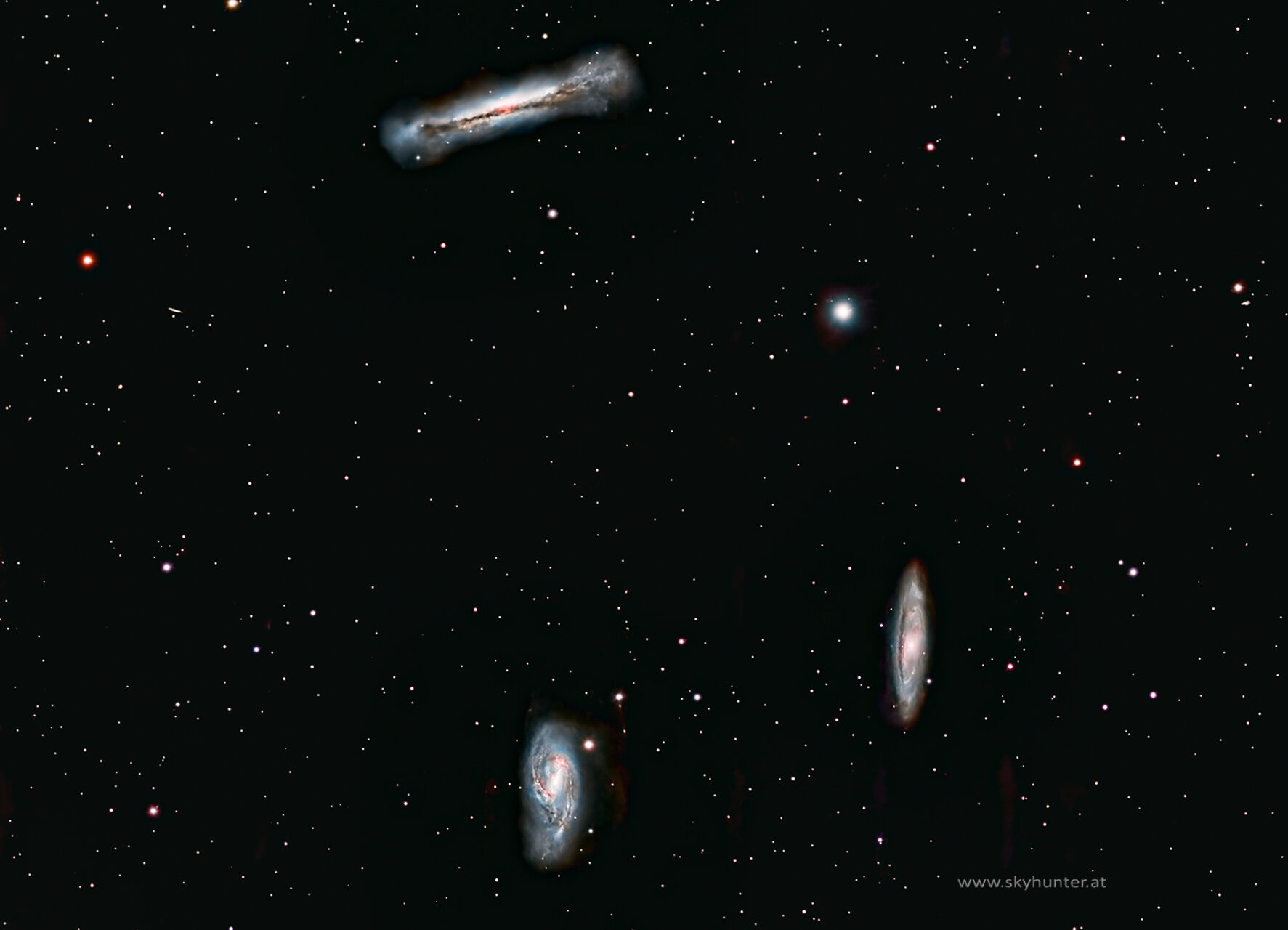 Galaxien im Löwen