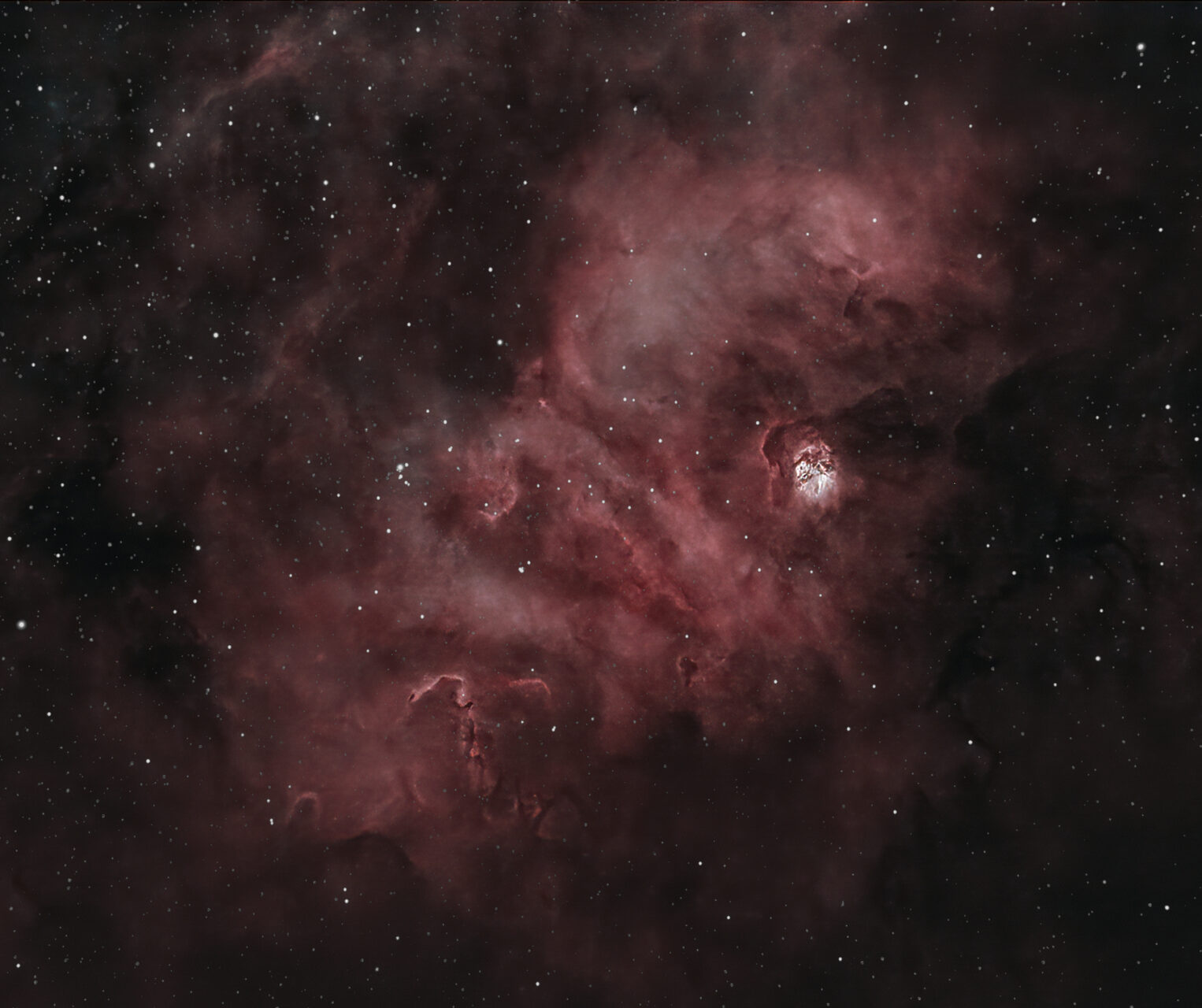Sh2-54 und NGC 6604