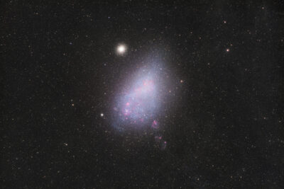 Mehr über den Artikel erfahren Die Kleine Magellansche Wolke – Gruß aus Namibia!