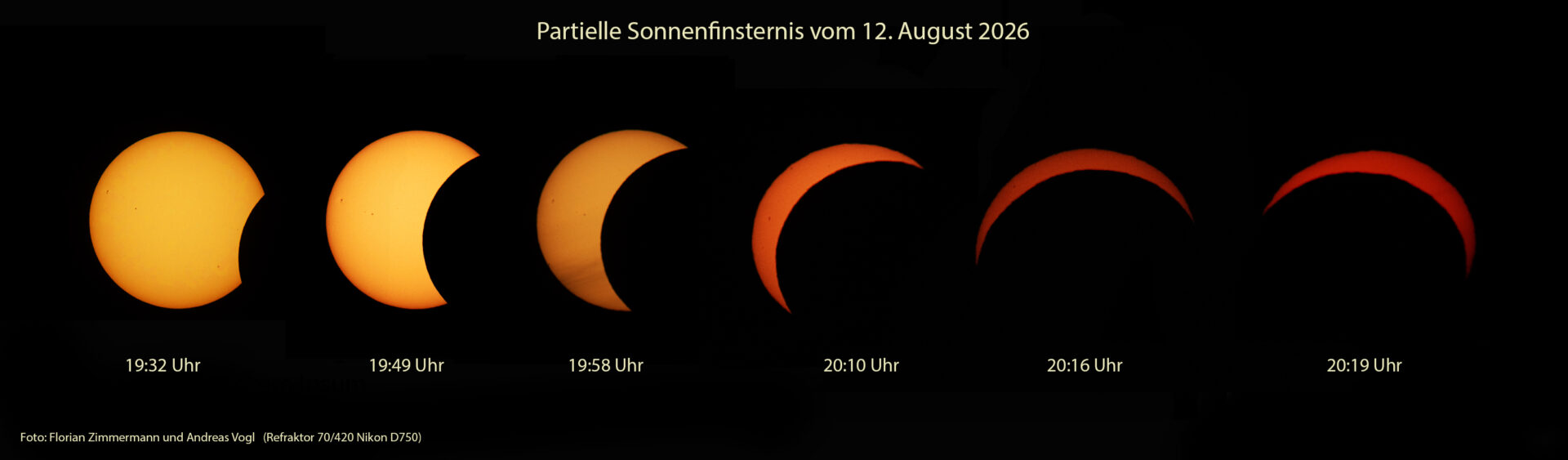 Du betrachtest gerade Das war die partielle Sonnenfinsternis vom 12. August 2026 