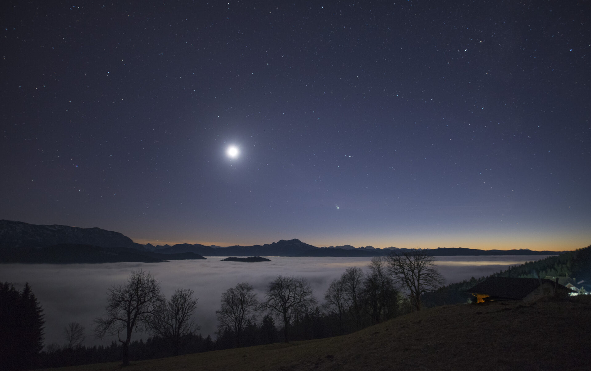 Große Konjunktion von Jupiter und Saturn