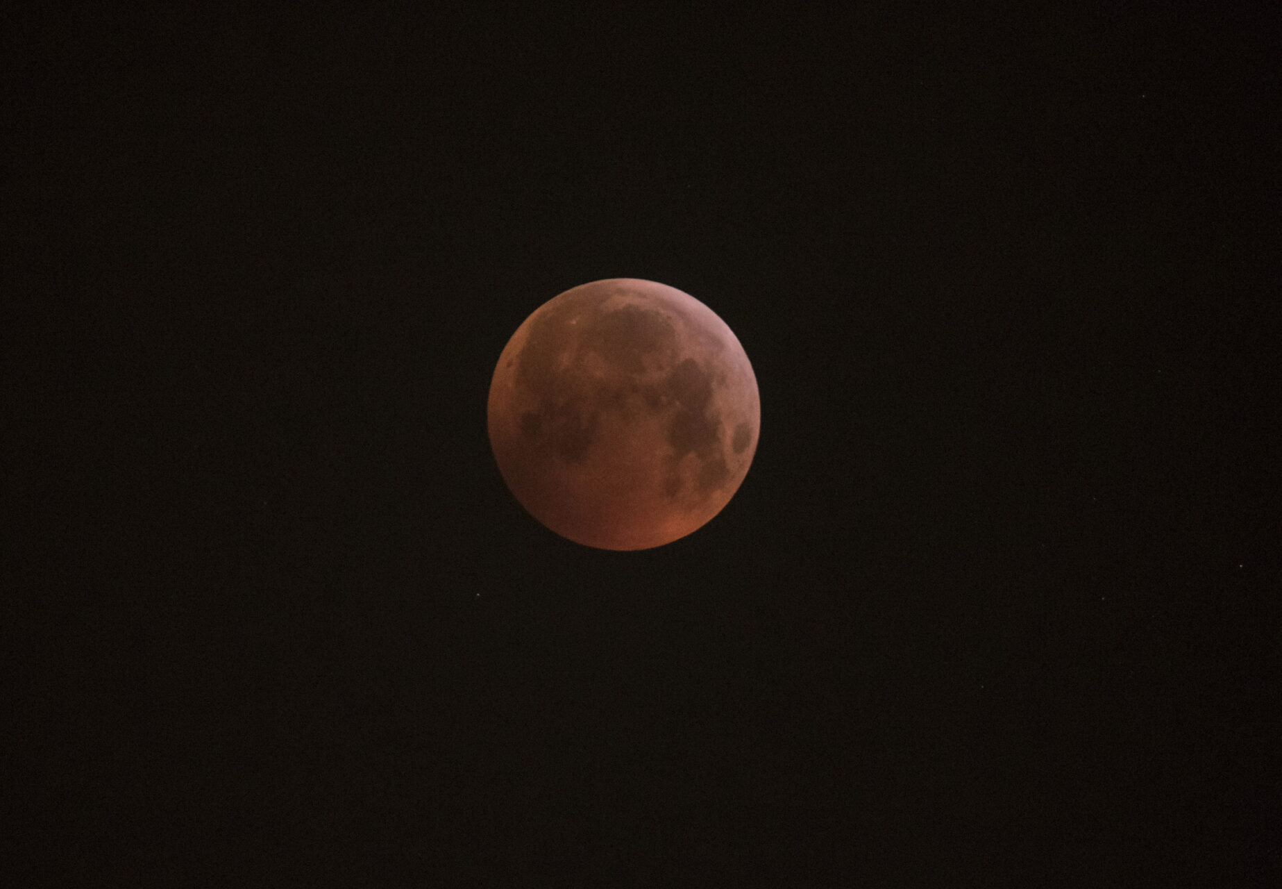 Totale Mondfinsternis am 21. Jänner 2019 (I)