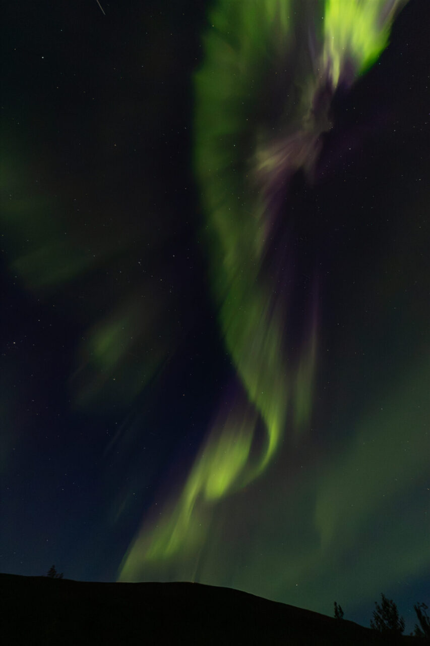 Polarlicht über Island