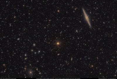 NGC891 und Abell 347