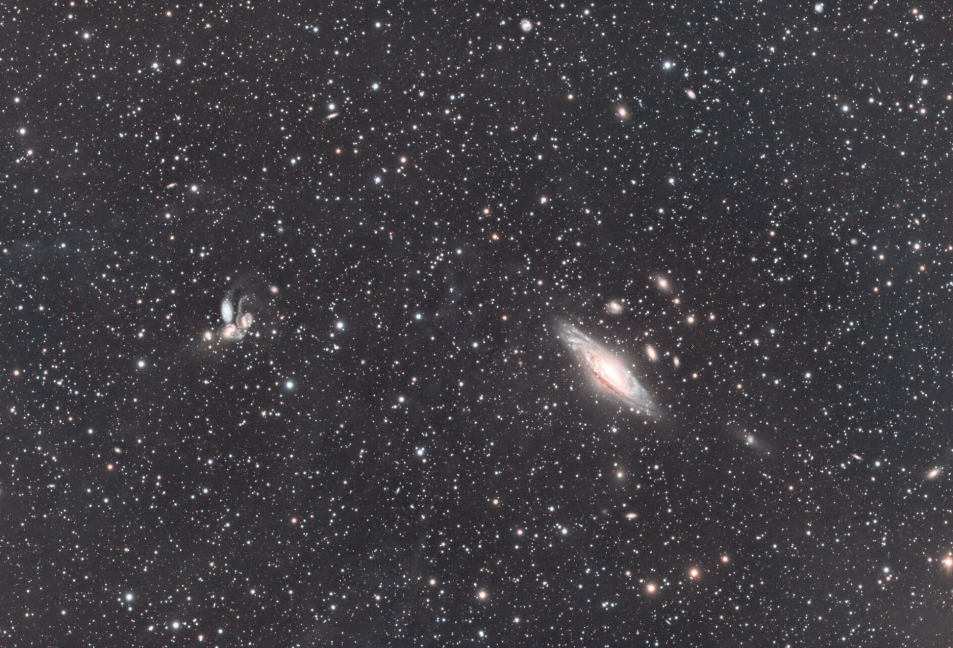 NGC 7331 and Stephan’s Quintet