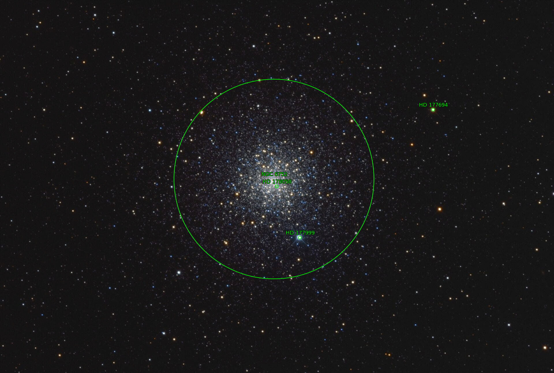 Sternkarten-Overlay (Astrometry.net)