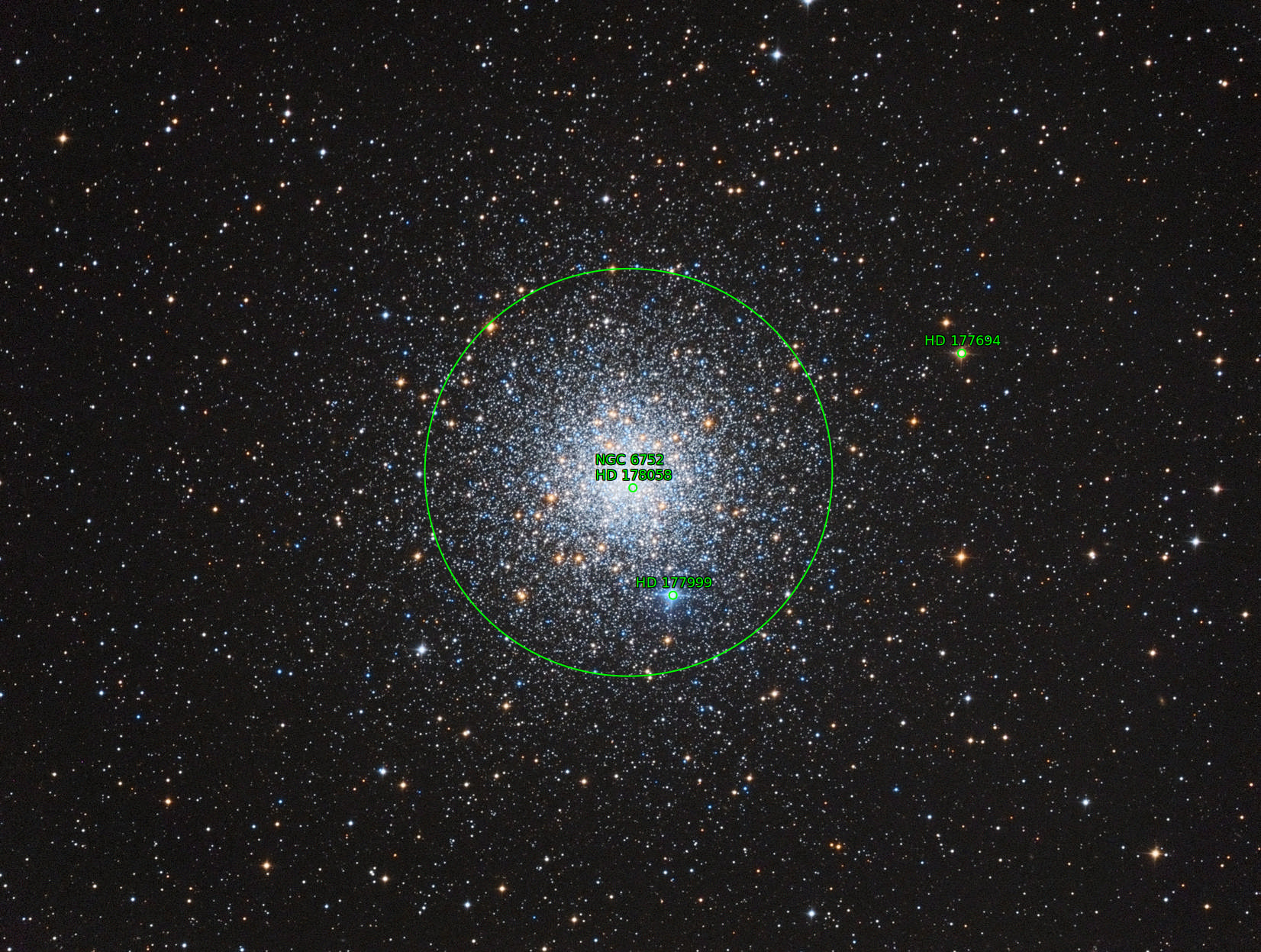 Sternkarten-Overlay (Astrometry.net)