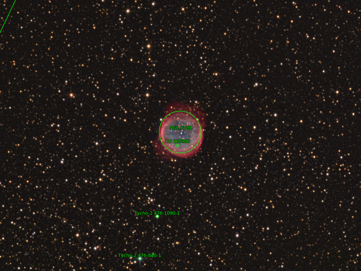 Sternkarten-Overlay (Astrometry.net)