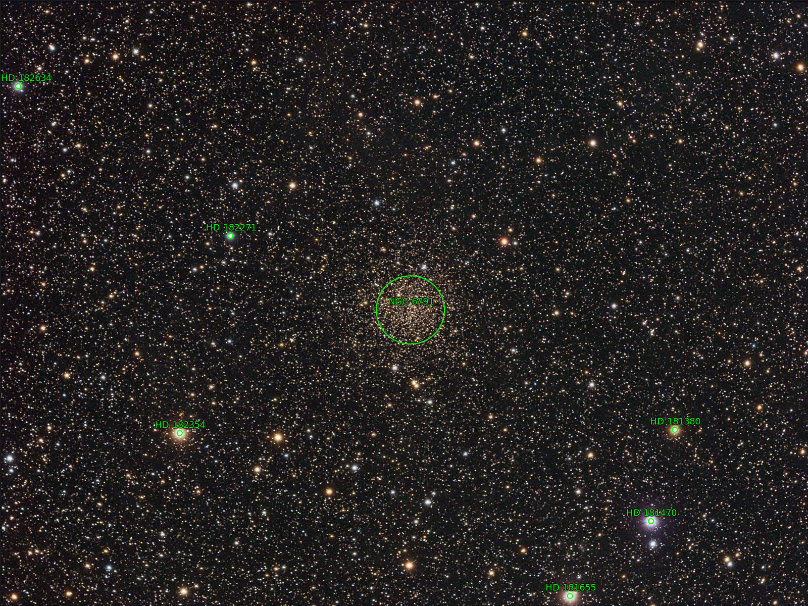 Sternkarten-Overlay (Astrometry.net)
