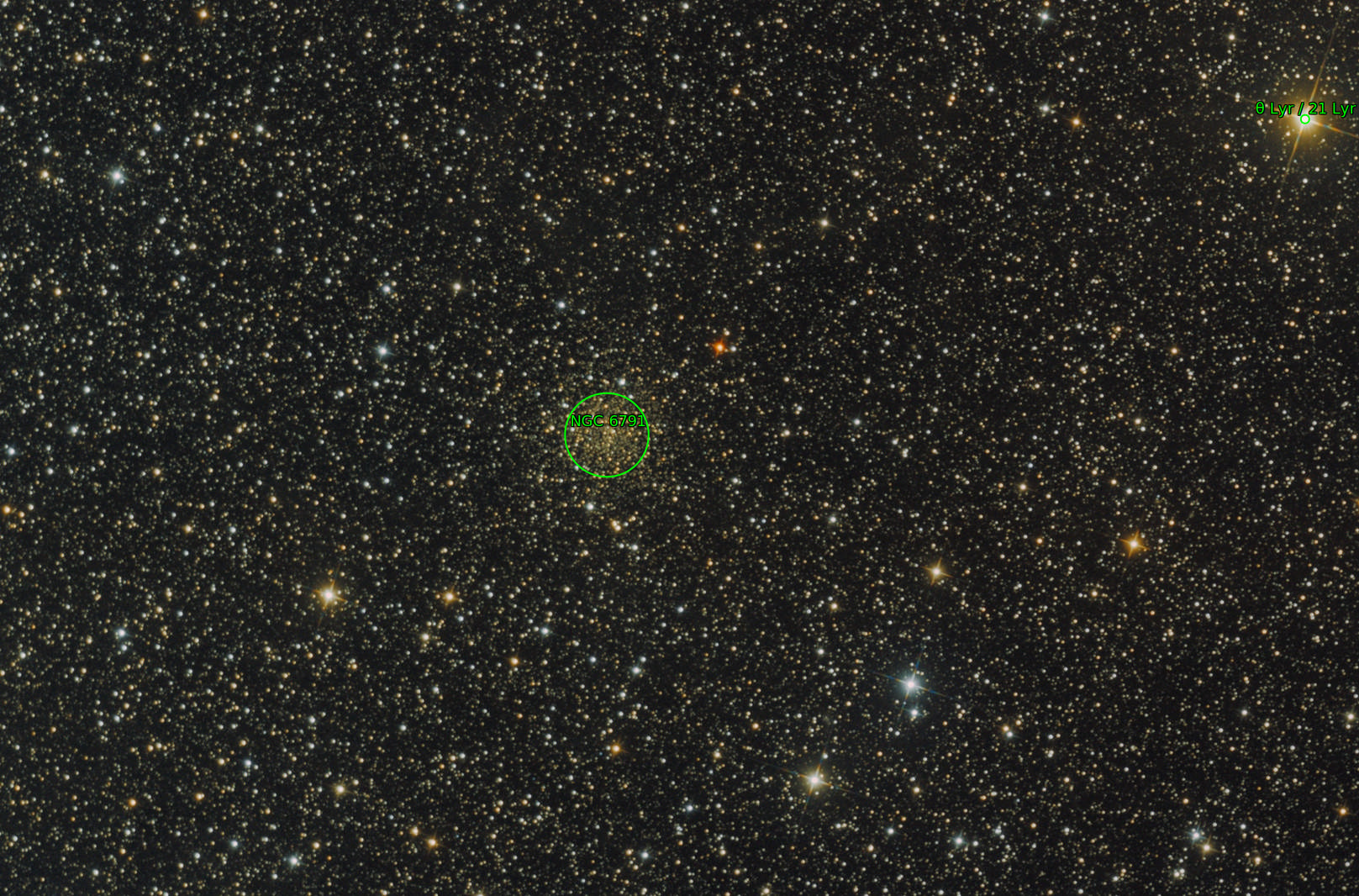 Sternkarten-Overlay (Astrometry.net)