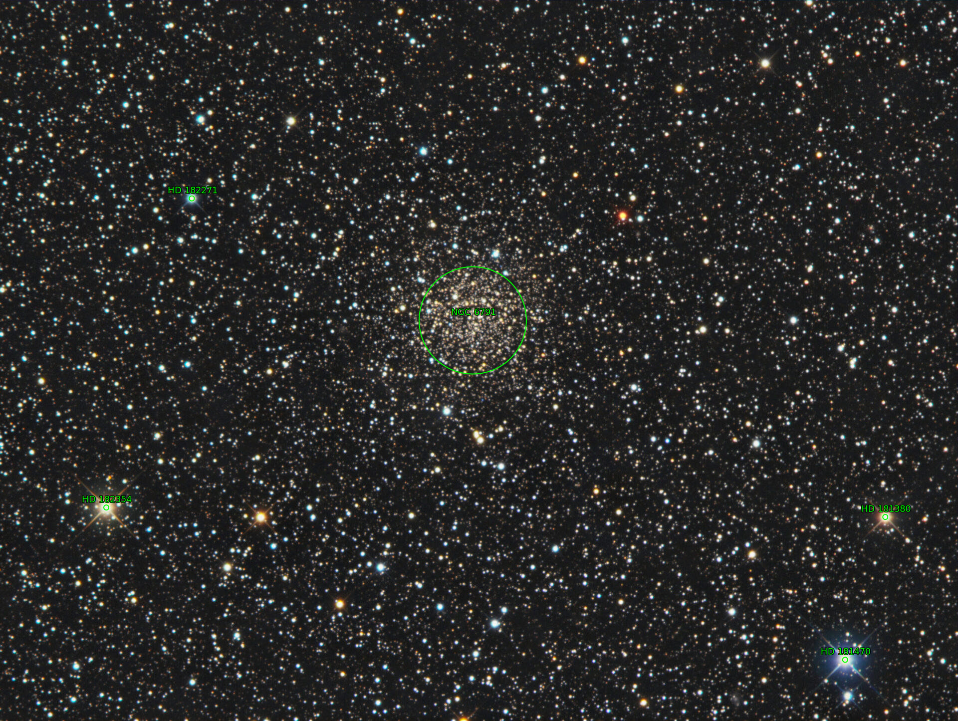 Sternkarten-Overlay (Astrometry.net)