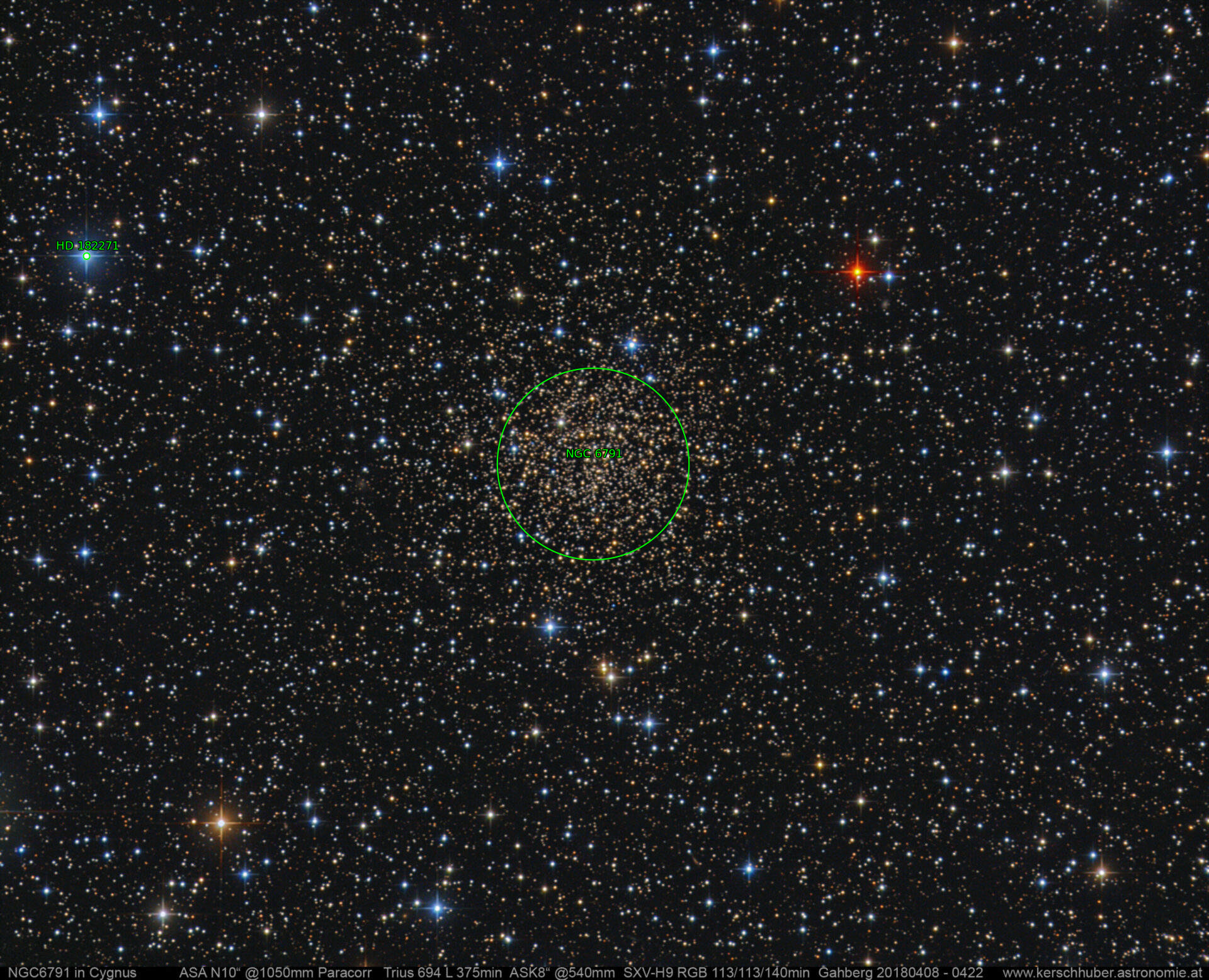 Sternkarten-Overlay (Astrometry.net)