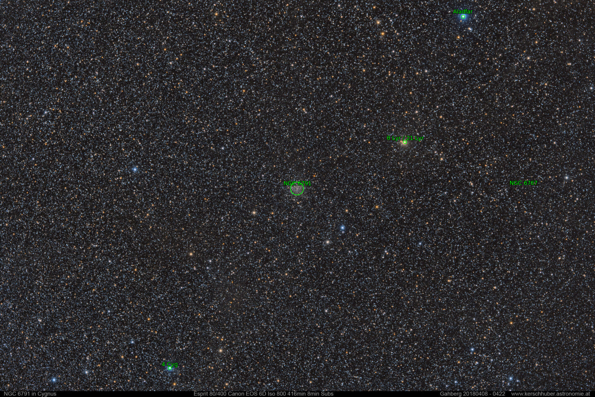 Sternkarten-Overlay (Astrometry.net)