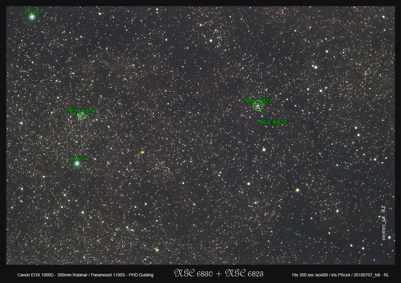 Sternkarten-Overlay (Astrometry.net)