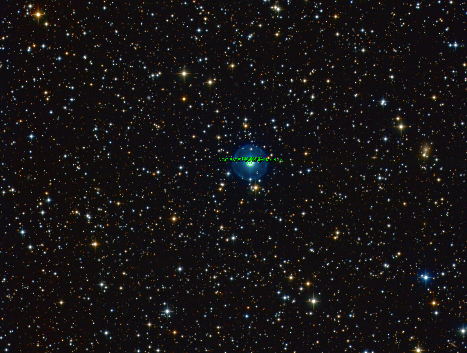 Sternkarten-Overlay (Astrometry.net)