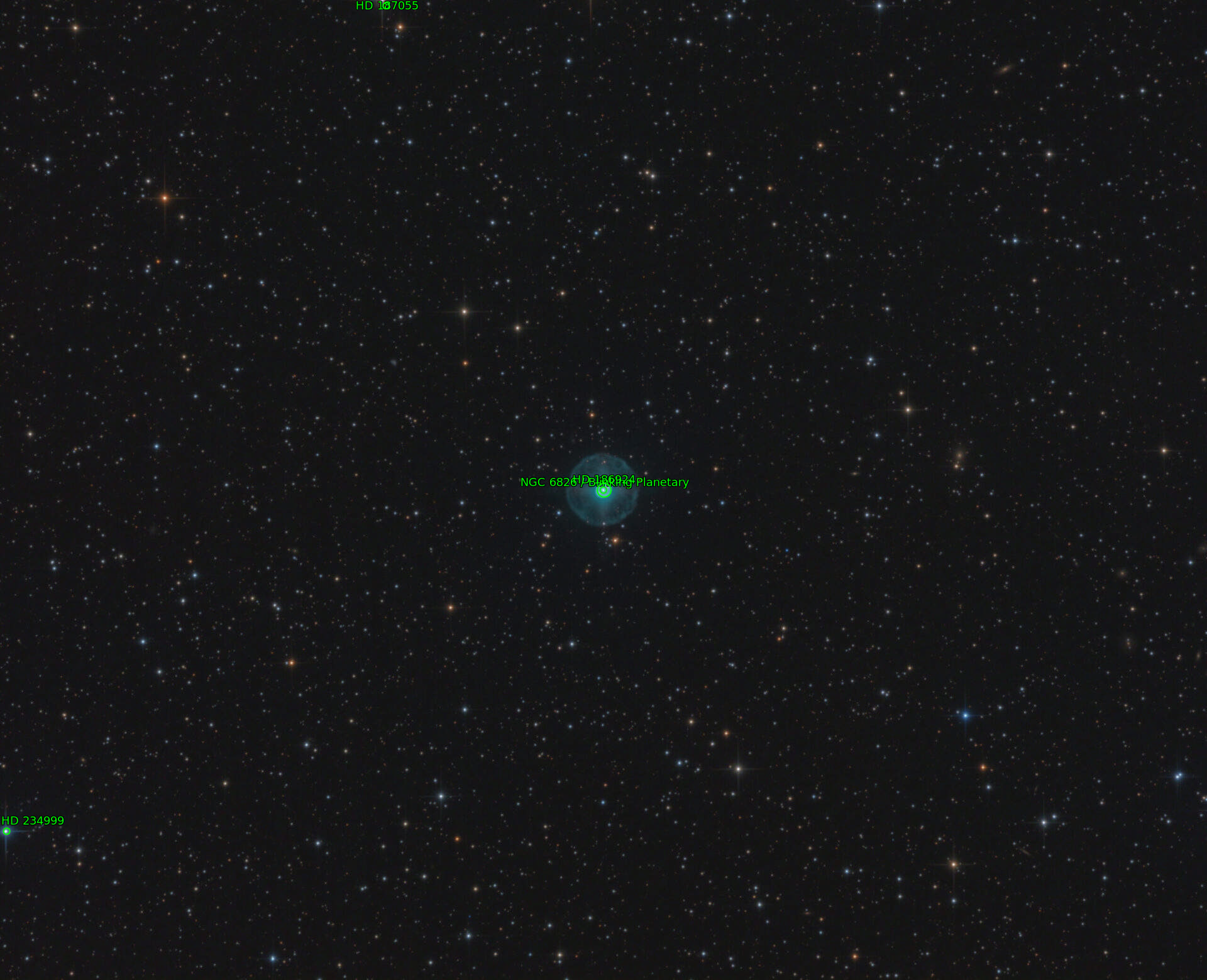Sternkarten-Overlay (Astrometry.net)