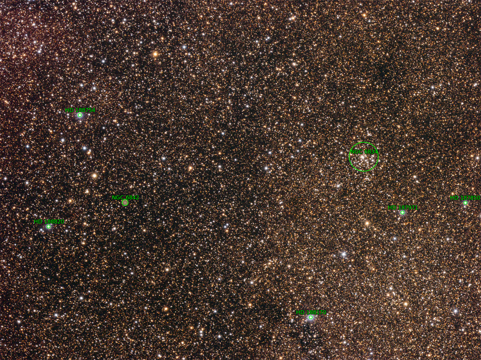 Sternkarten-Overlay (Astrometry.net)