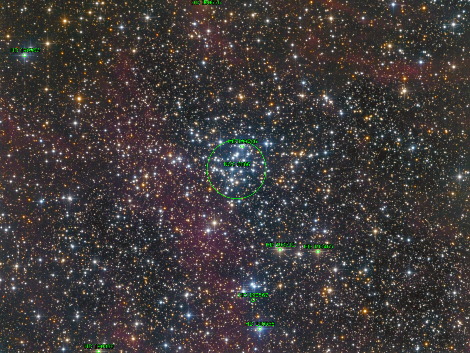 Sternkarten-Overlay (Astrometry.net)