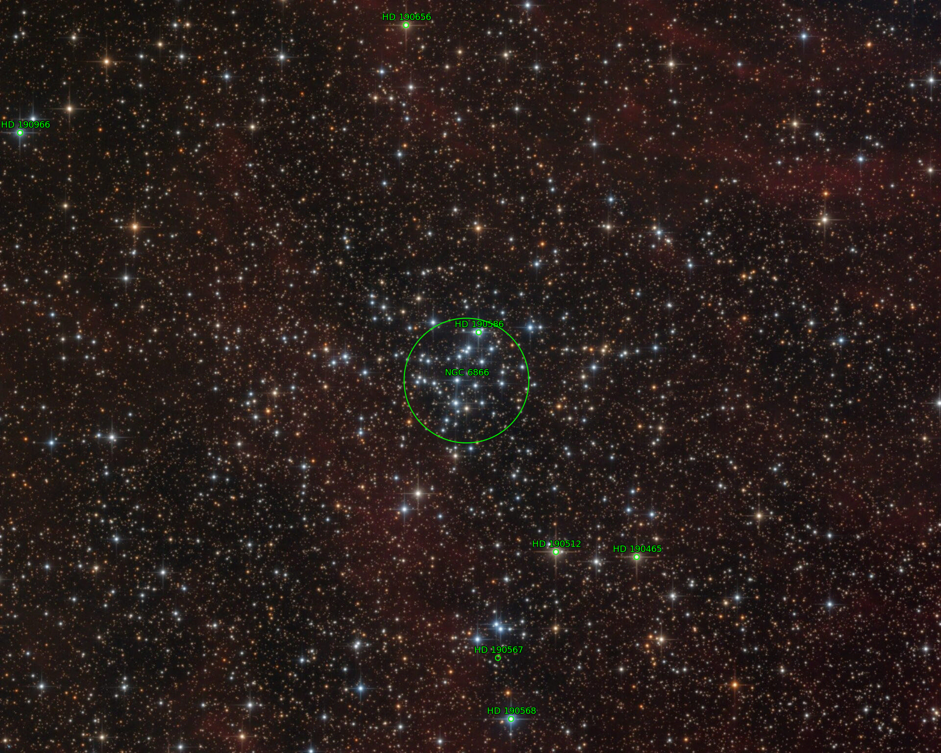 Sternkarten-Overlay (Astrometry.net)