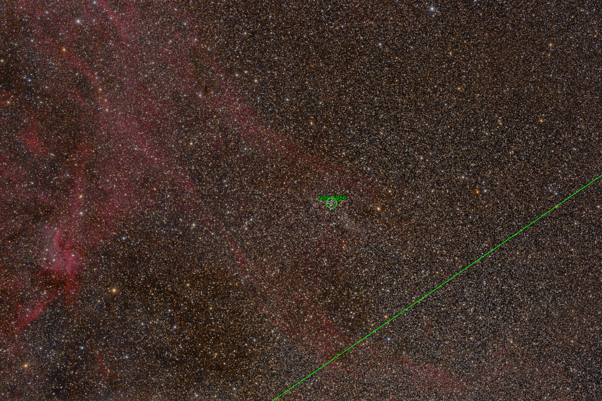Sternkarten-Overlay (Astrometry.net)