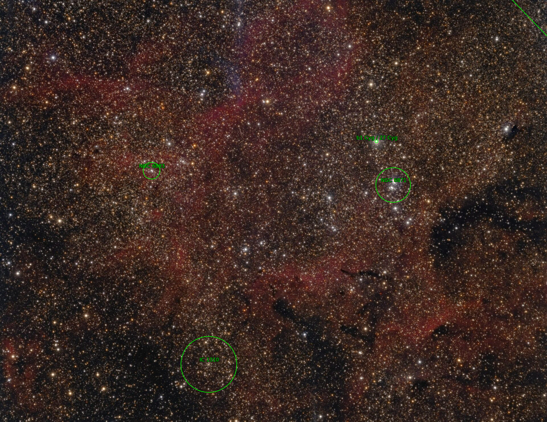 Sternkarten-Overlay (Astrometry.net)