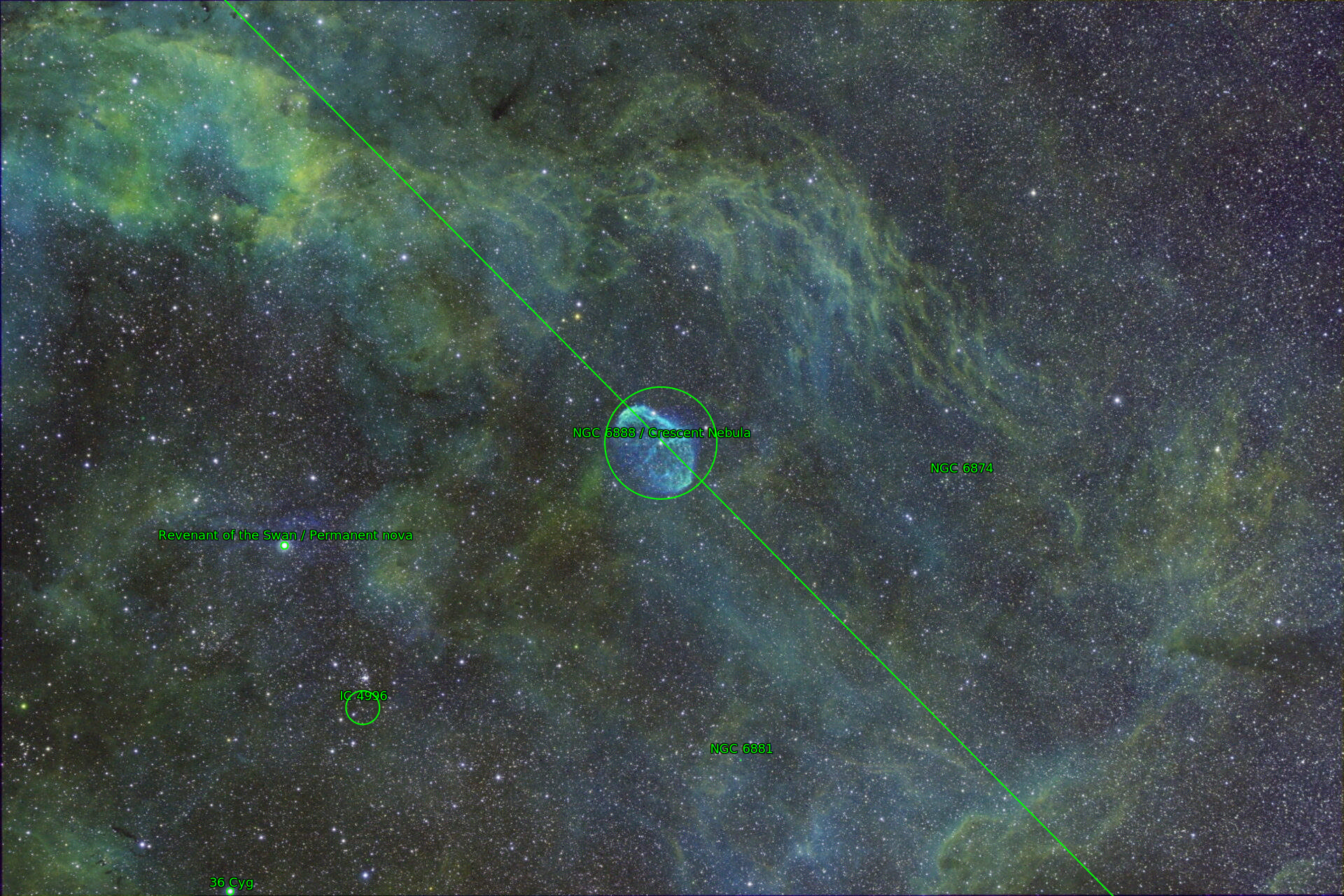 Sternkarten-Overlay (Astrometry.net)