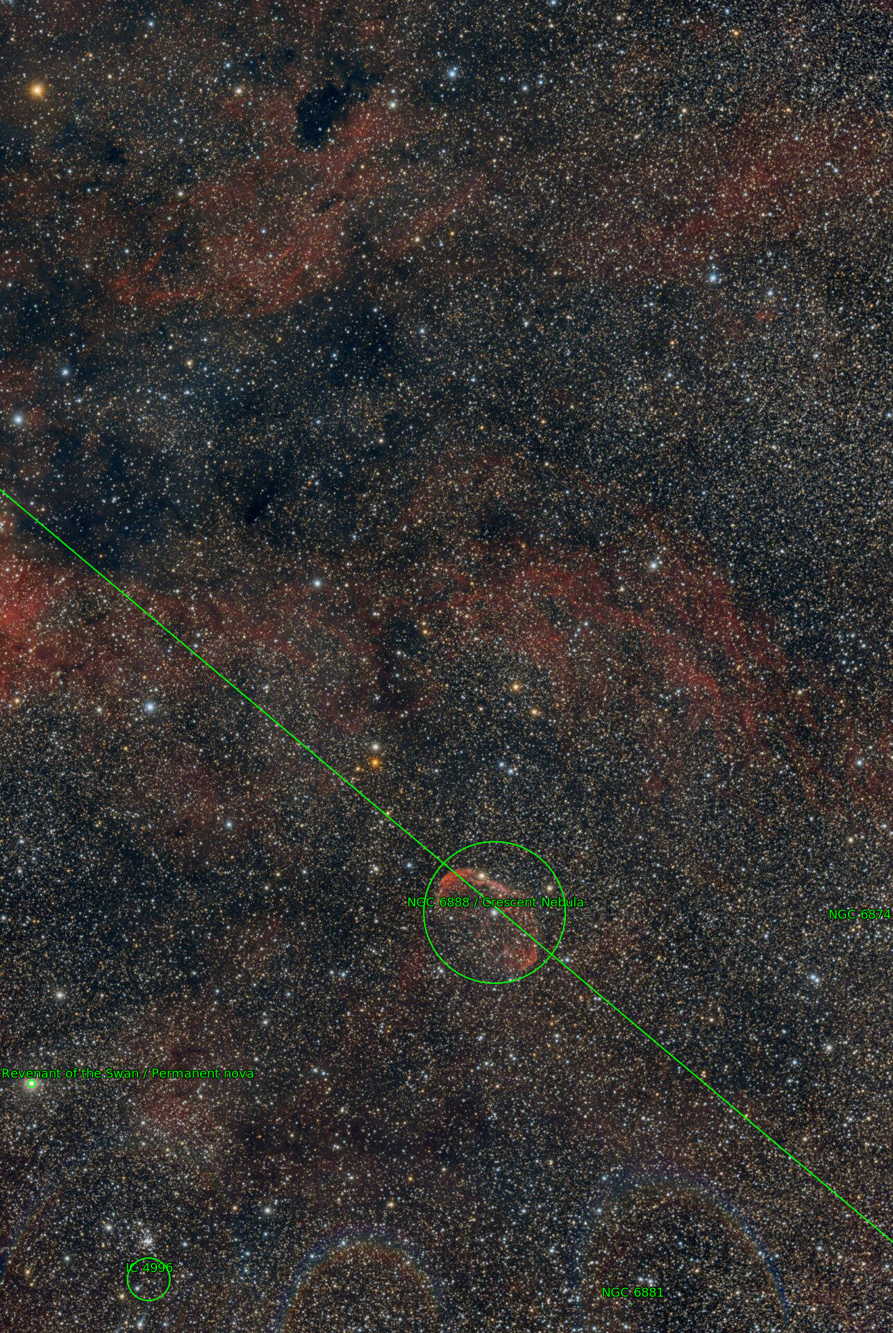 Sternkarten-Overlay (Astrometry.net)