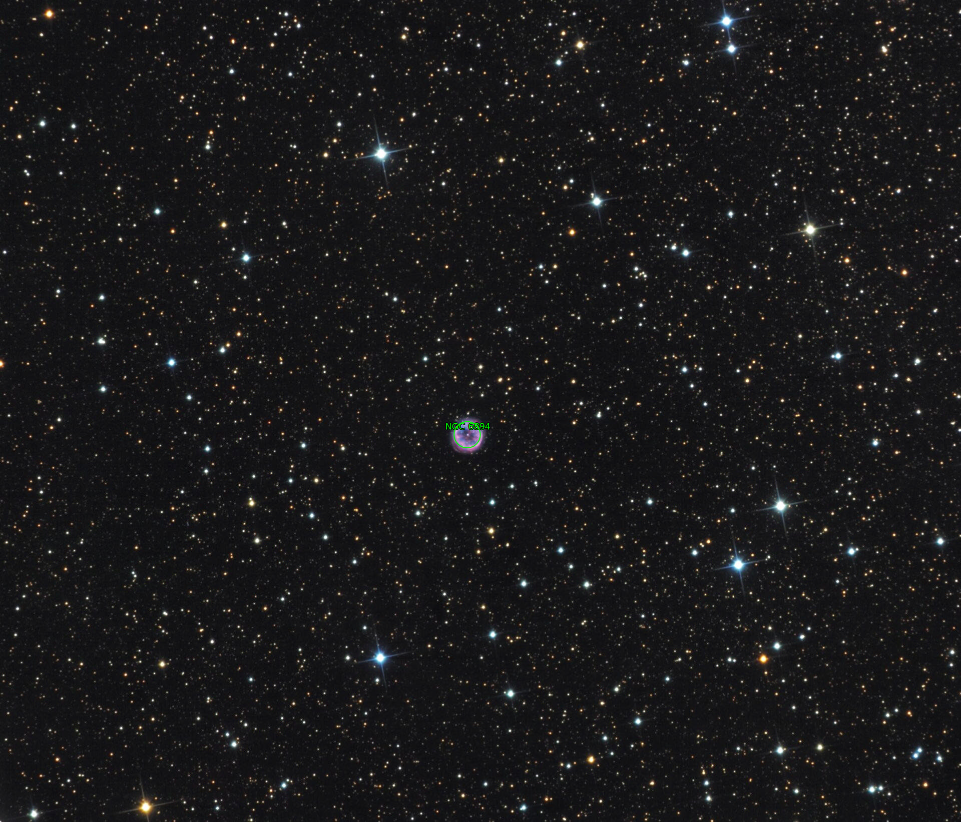 Sternkarten-Overlay (Astrometry.net)