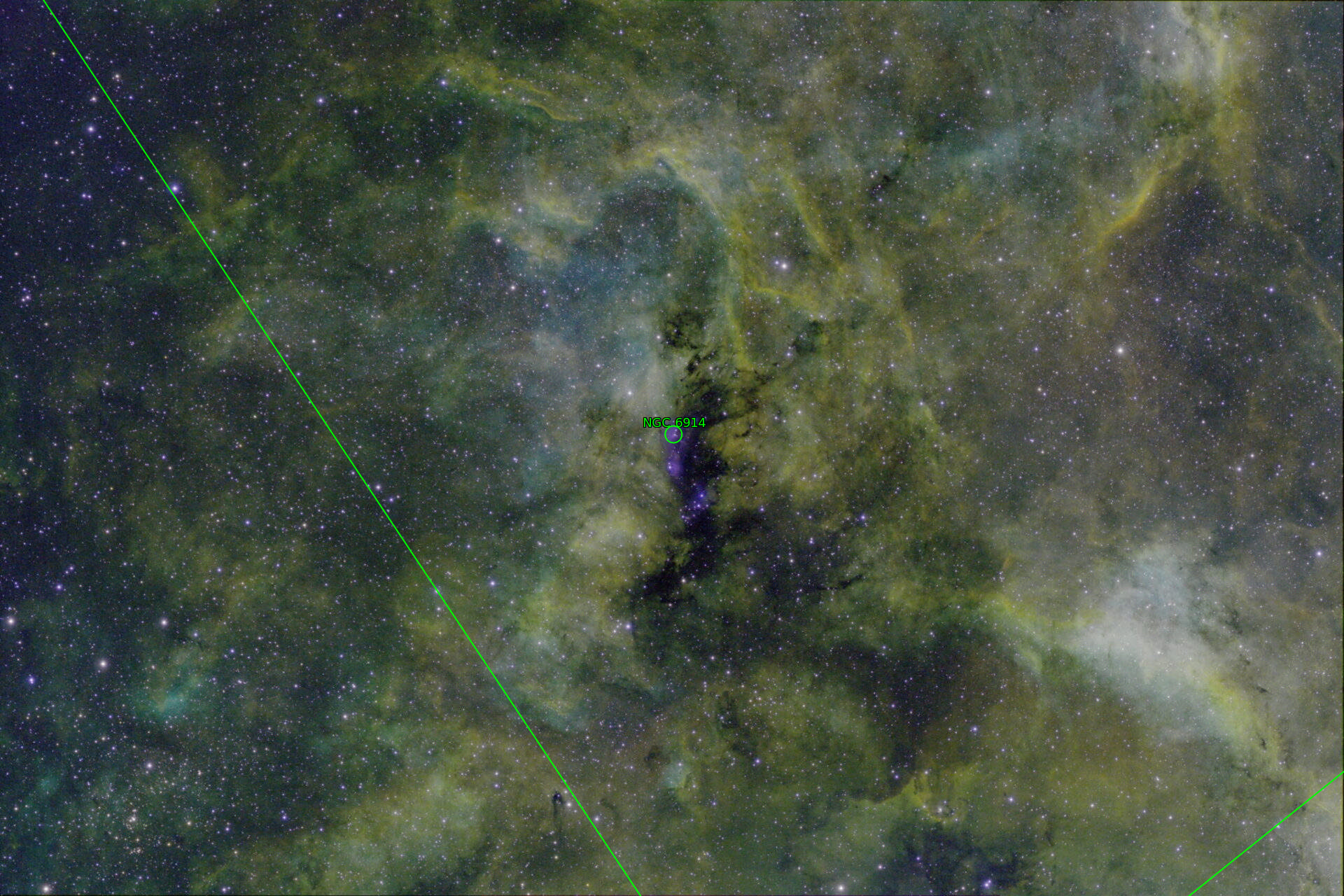 Sternkarten-Overlay (Astrometry.net)