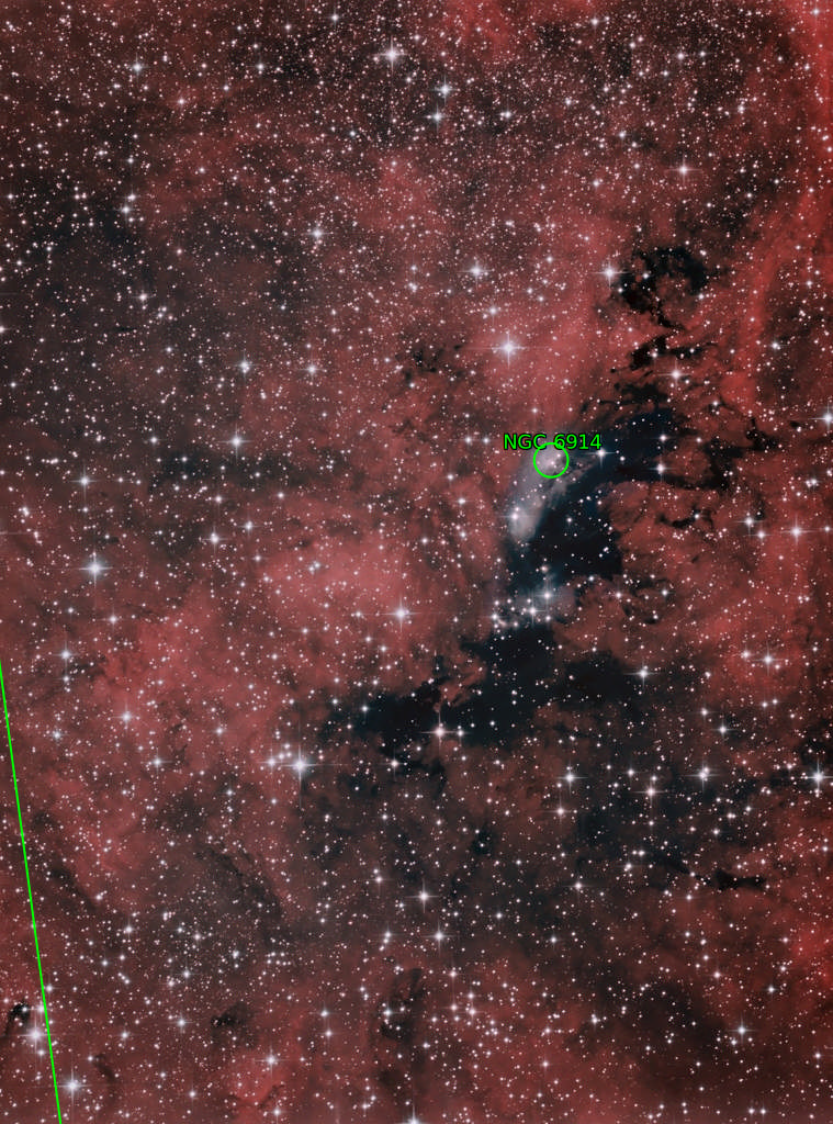 Sternkarten-Overlay (Astrometry.net)