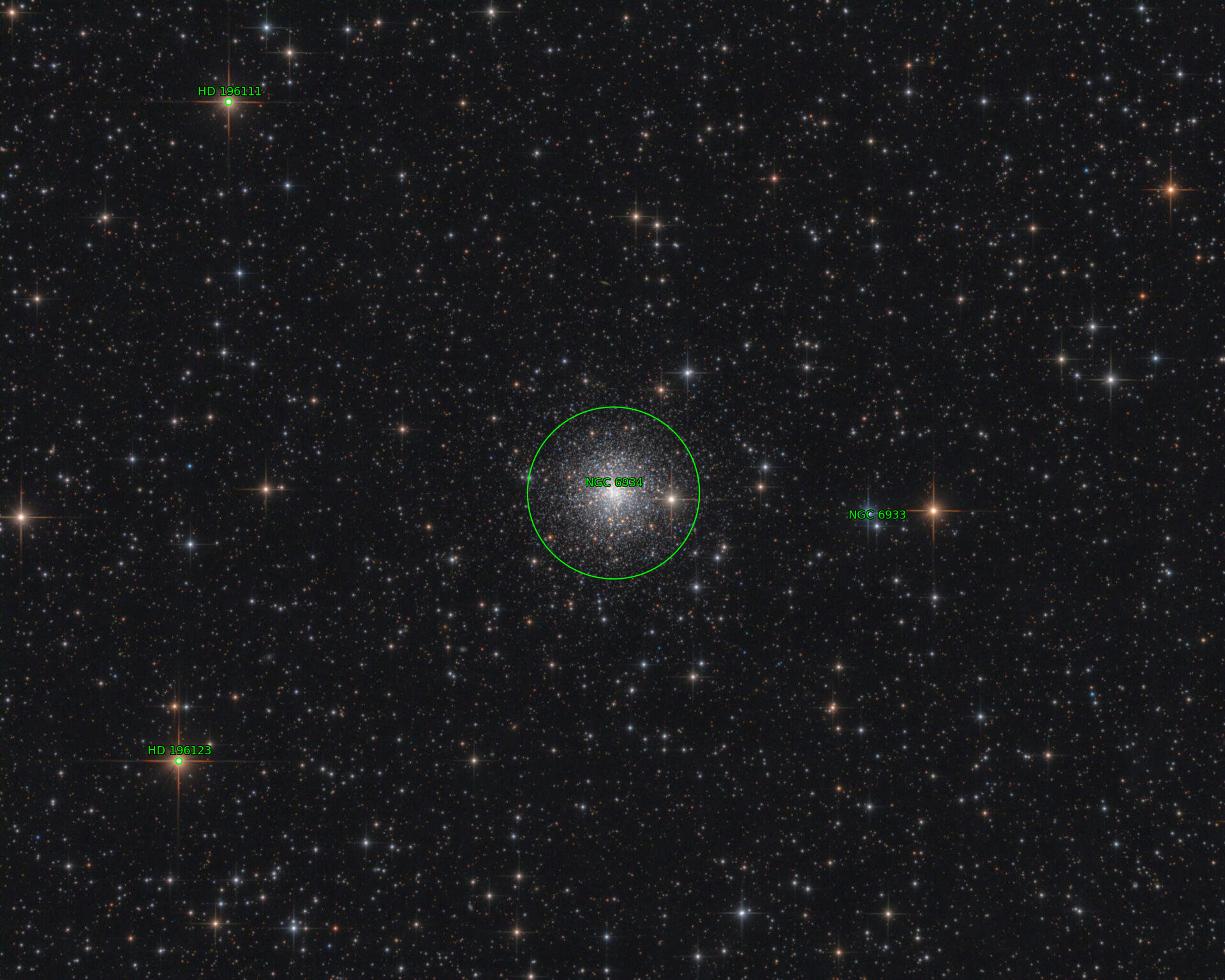 Sternkarten-Overlay (Astrometry.net)