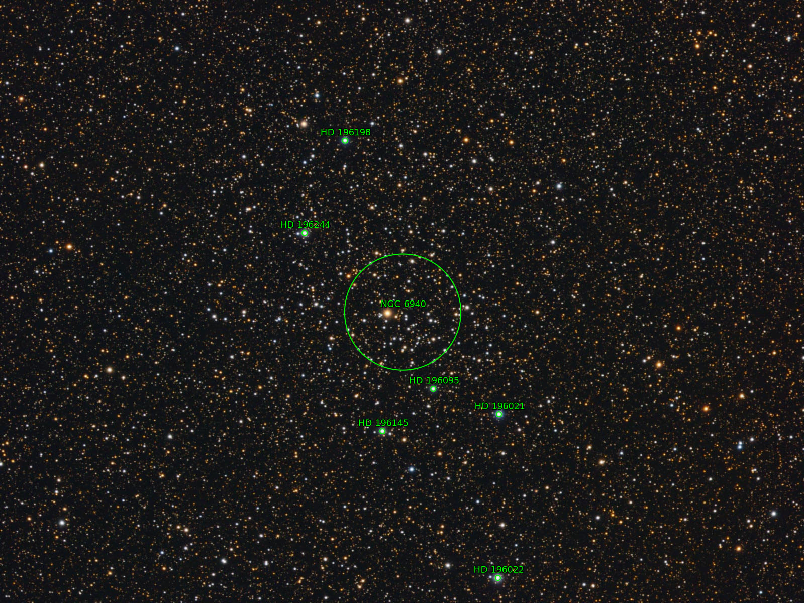 Sternkarten-Overlay (Astrometry.net)