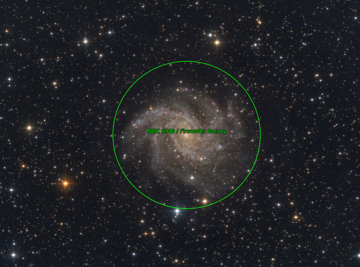 Sternkarten-Overlay (Astrometry.net)
