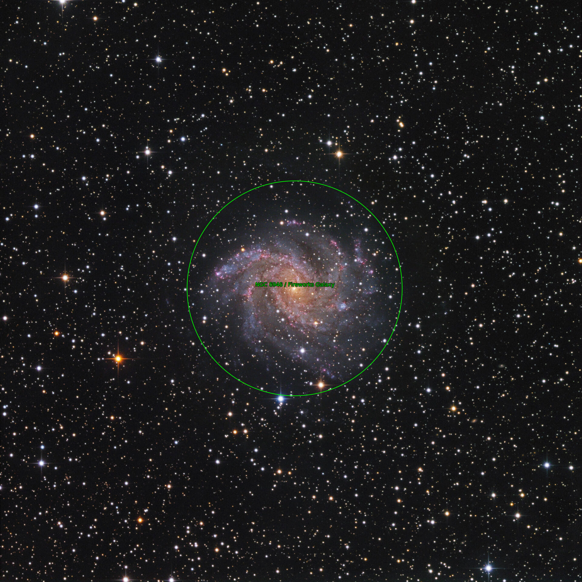 Sternkarten-Overlay (Astrometry.net)