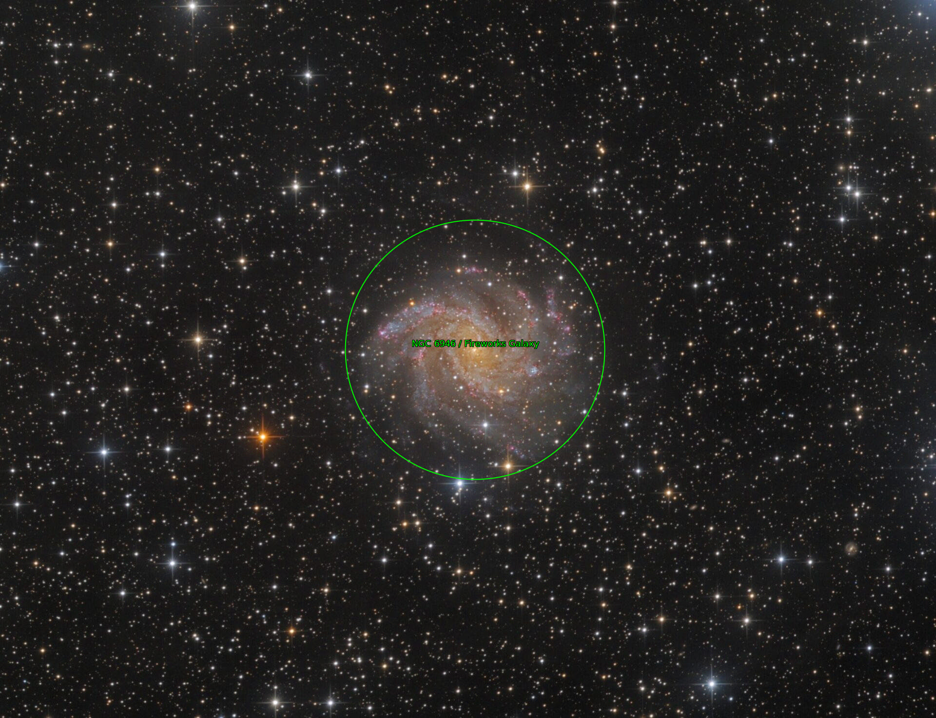 Sternkarten-Overlay (Astrometry.net)