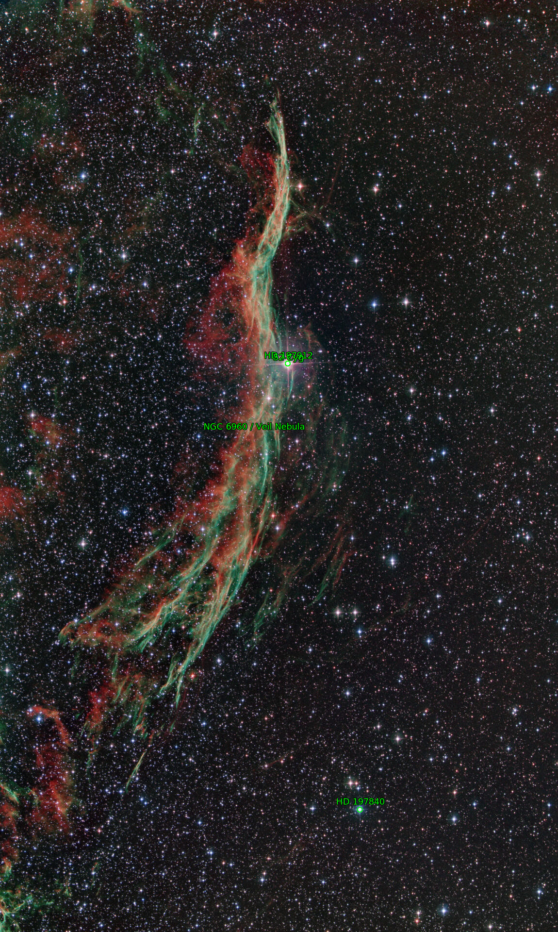 Sternkarten-Overlay (Astrometry.net)