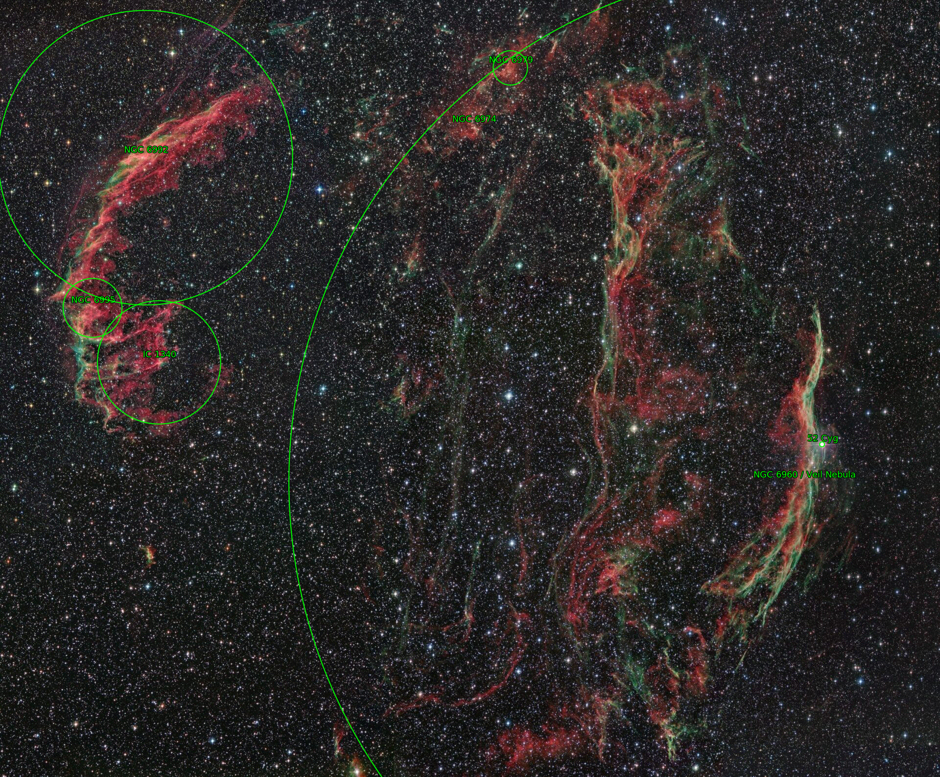 Sternkarten-Overlay (Astrometry.net)