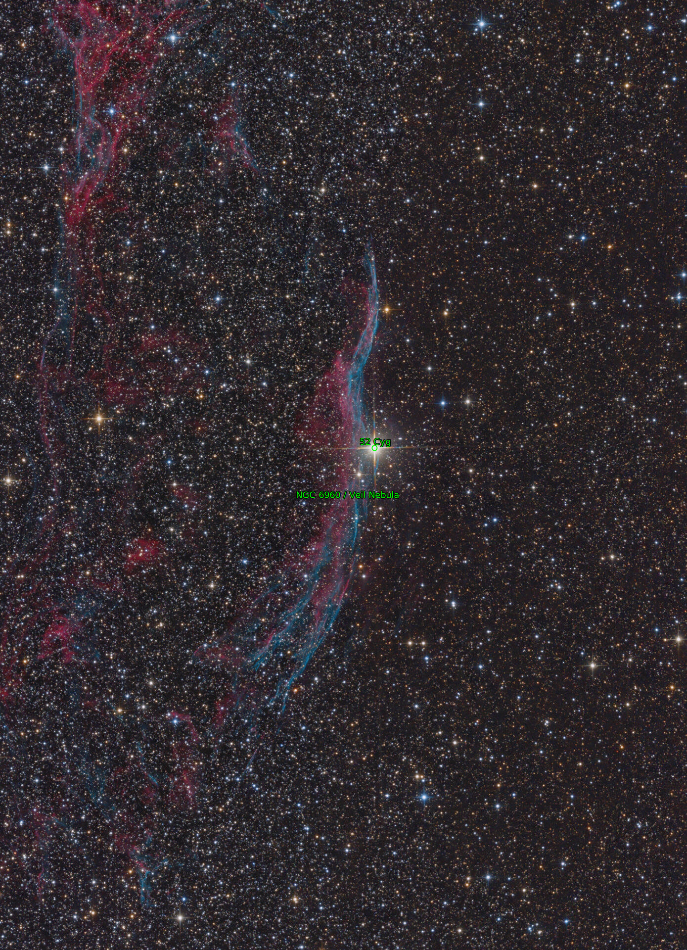 Sternkarten-Overlay (Astrometry.net)