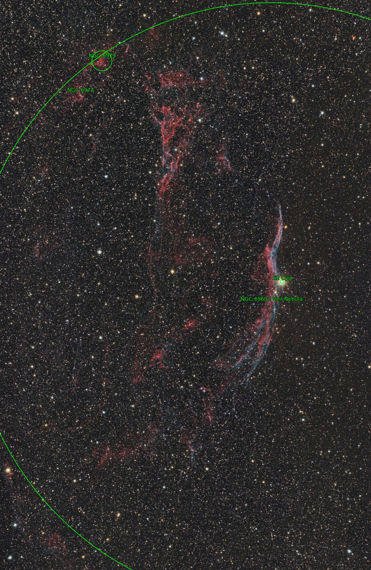 Sternkarten-Overlay (Astrometry.net)